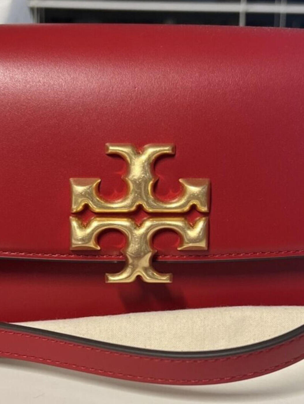 Tory Burch Small Eleanor Rectangular Bag Tory Red